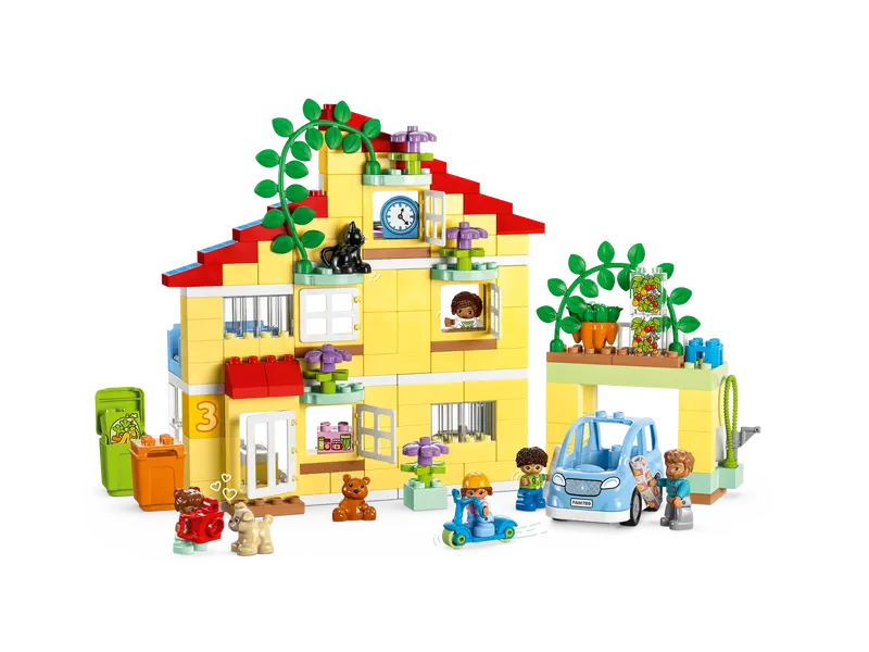 10994 3in1 Family House Box Of Bricks