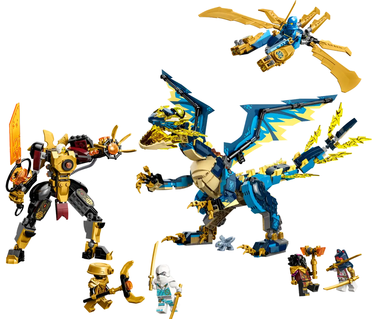 71796 Elemental Dragon vs. The Empress Mech Box Of Bricks