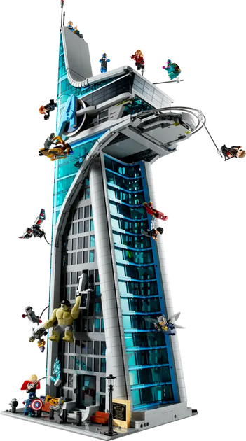 Lego attack on 2024 avengers tower instructions