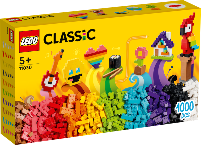 LEGO 1000 X Legos / Pieces & Bricks & Parts / Build ~ IMAGINE Custom World