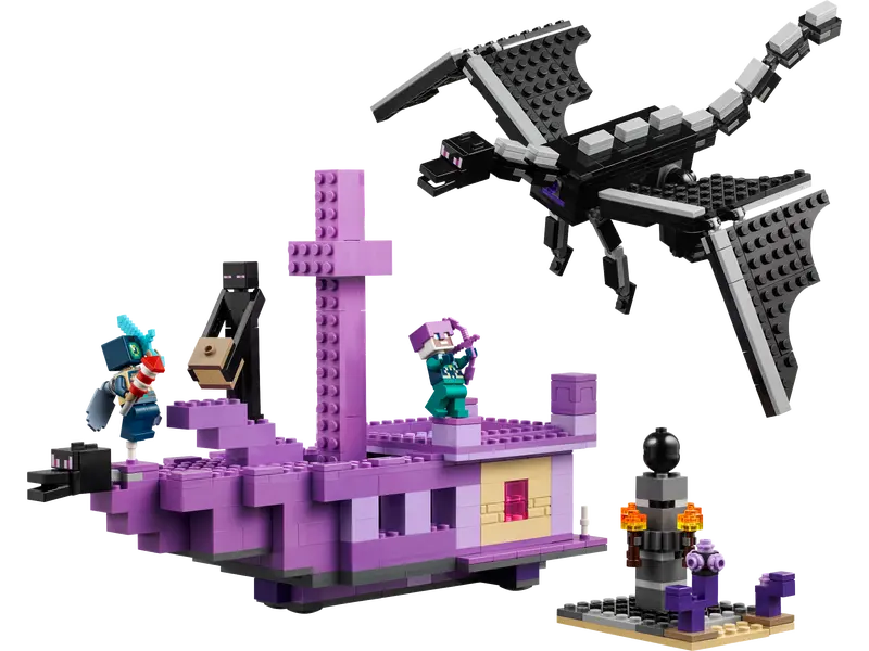 21264 The Ender Dragon and End Ship