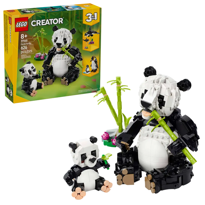 31165 Wild Animals: Panda Family