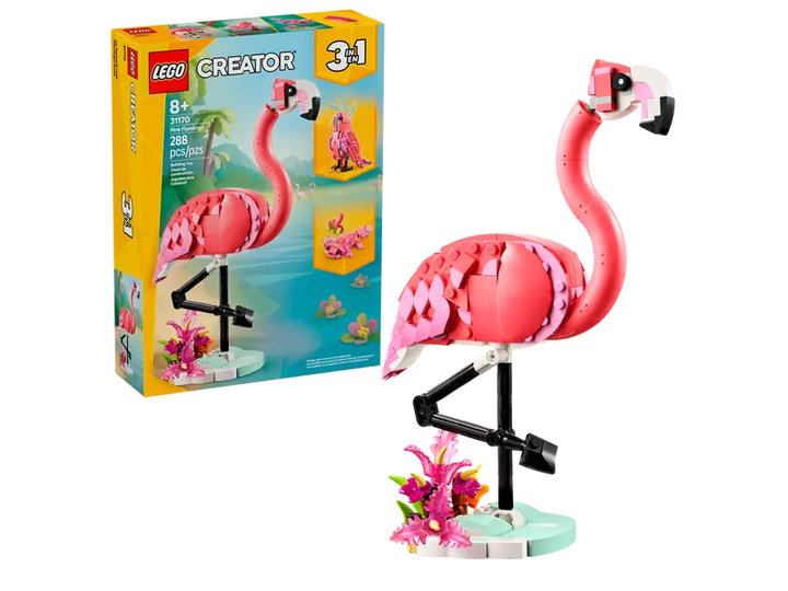 31170 Wild Animals: Pink Flamingo