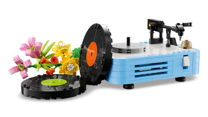 31172 Record Player with Flowers