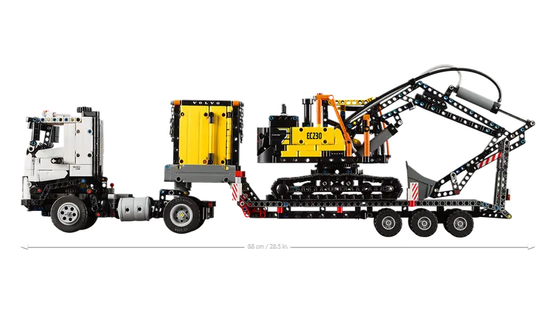 42175 Volvo FMX Truck & EC230 Electric Excavator