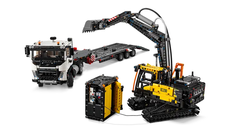 42175 Volvo FMX Truck & EC230 Electric Excavator