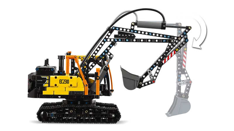 42175 Volvo FMX Truck & EC230 Electric Excavator