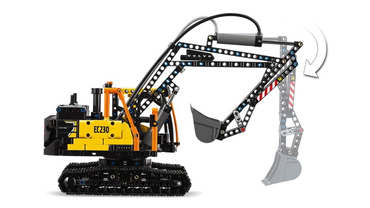 42175 Volvo FMX Truck & EC230 Electric Excavator