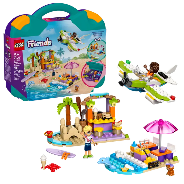 42672 Creative Beach and Travel Suitcase