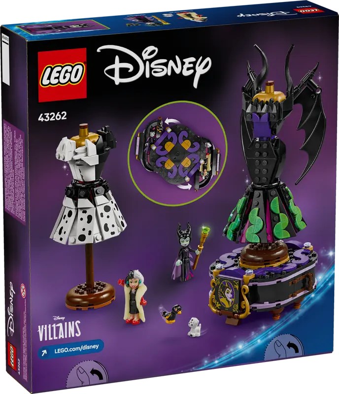 43262 Maleficent's and Cruella De Vil's Dresse