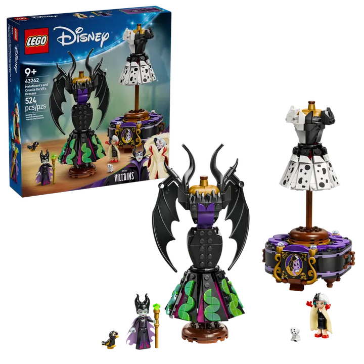 43262 Maleficent's and Cruella De Vil's Dresse