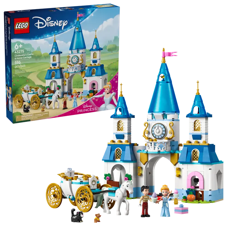 43275 Cinderella's Castle & Horse Carriage