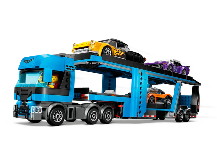 60408 Car Transporter Truck with Sports Cars