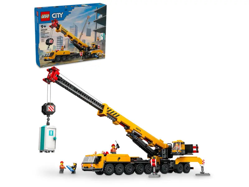 60409 Yellow Mobile Construction Crane