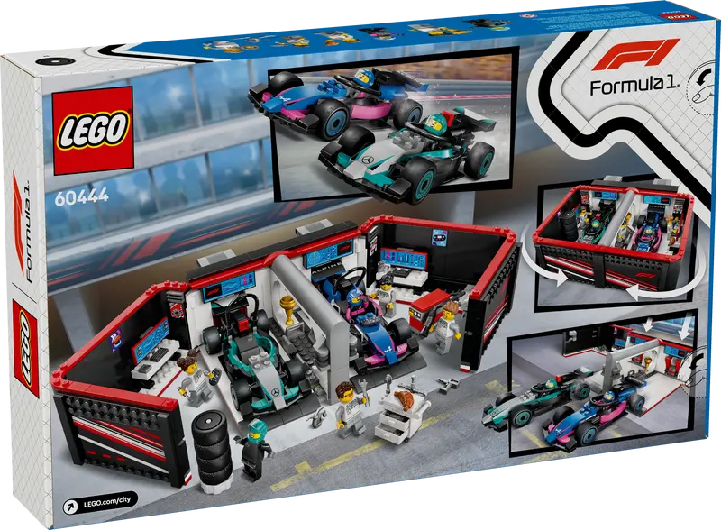 60444 F1® Garage & Mercedes-AMG & Alpine Cars