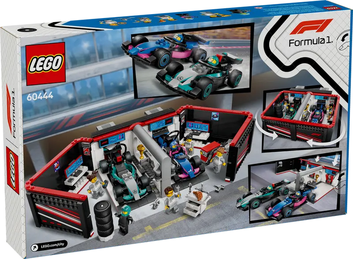 60444 F1® Garage & Mercedes-AMG & Alpine Cars