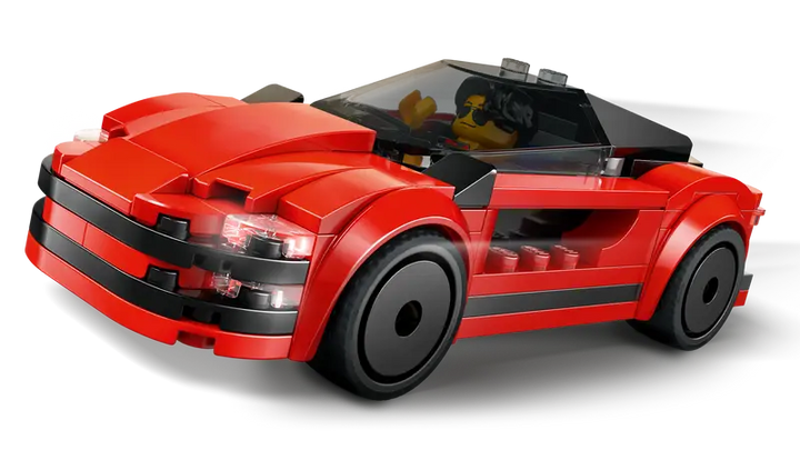 60448 Red Sports Car