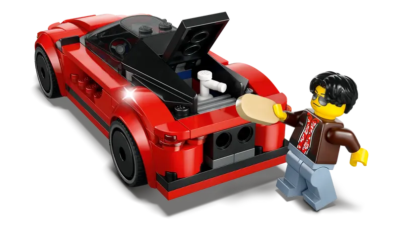 60448 Red Sports Car