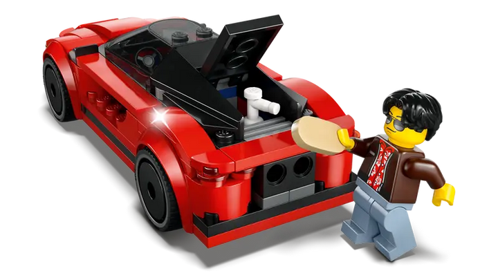 60448 Red Sports Car