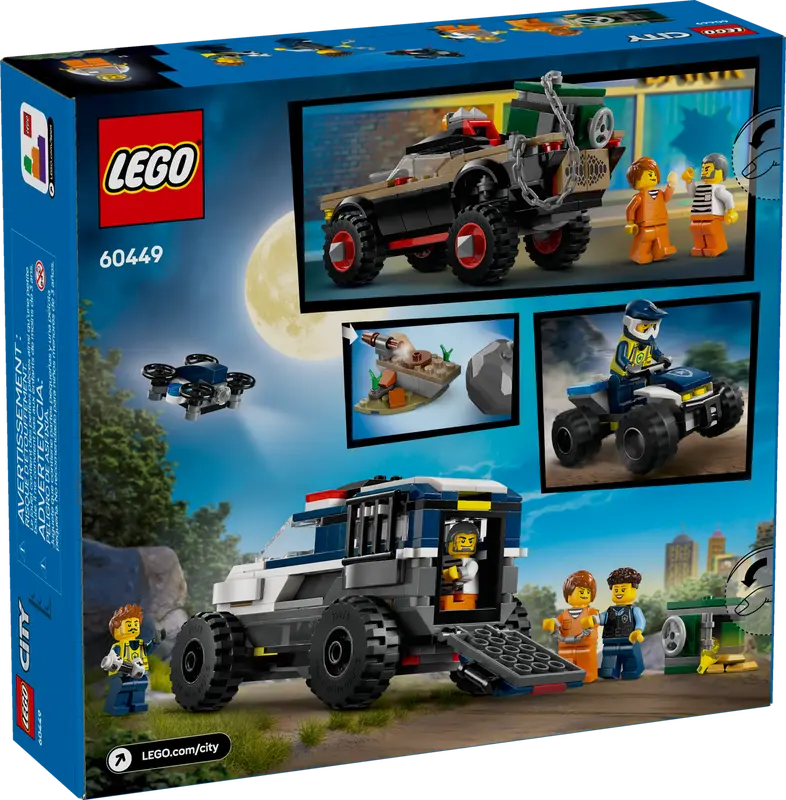 60449 Off-Road Police Car Chase