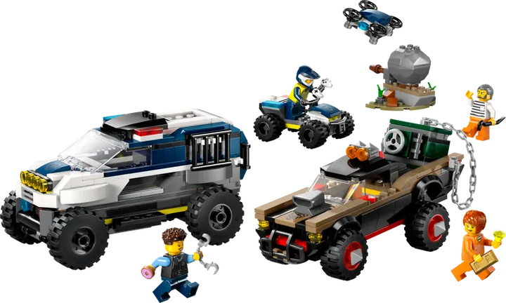 60449 Off-Road Police Car Chase