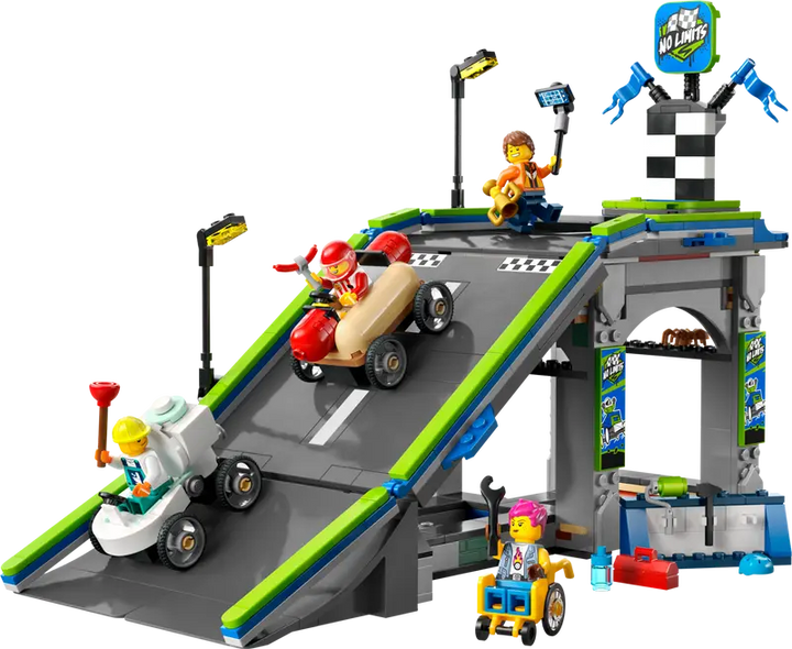 60460 No Limits: Race Car Ramp Track