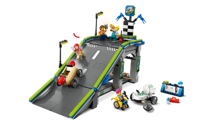 60460 No Limits: Race Car Ramp Track