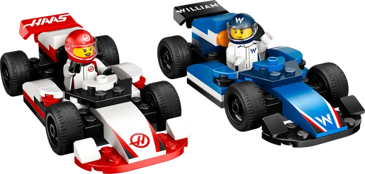 60464 F1® Williams Racing & Haas F1® Race Cars