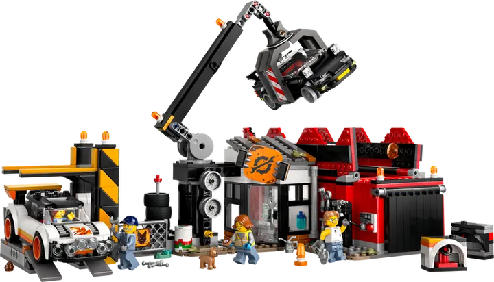 60472 Scrapyard with Cars