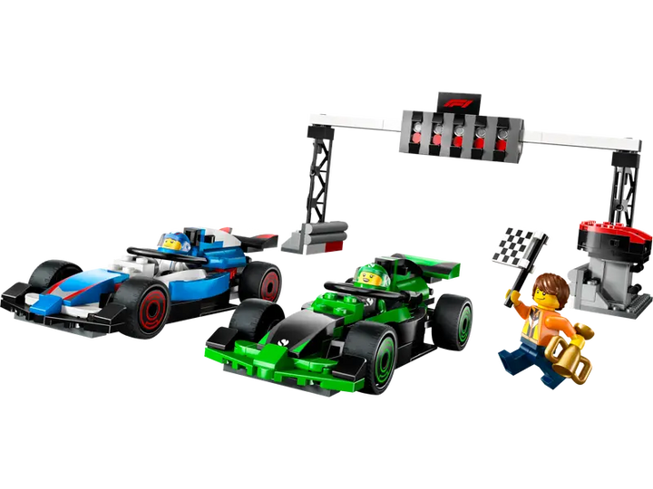 60474 F1® Grid with VCARB & Sauber Race Cars