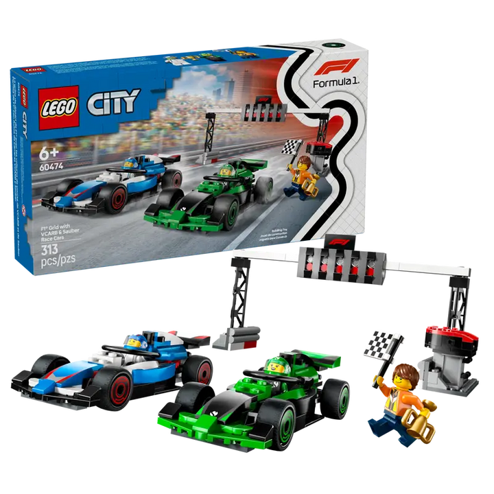 60474 F1® Grid with VCARB & Sauber Race Cars