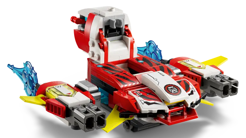 71497 Cooper's Tiger Mech & Zero's Hot Rod Car