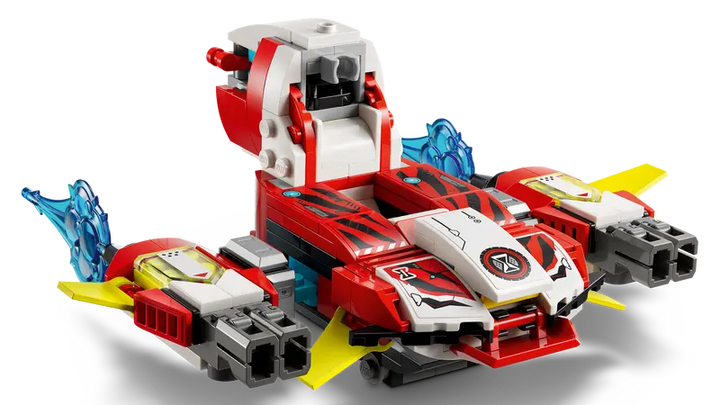 71497 Cooper's Tiger Mech & Zero's Hot Rod Car