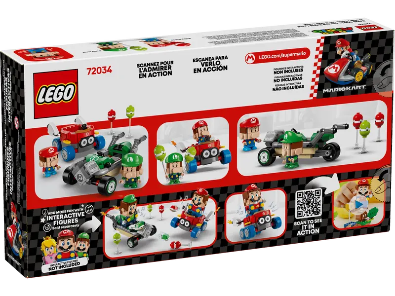 72034 Mario Kart™ – Baby Mario vs. Baby Luigi