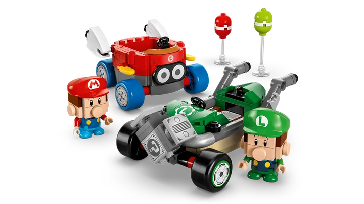 72034 Mario Kart™ – Baby Mario vs. Baby Luigi