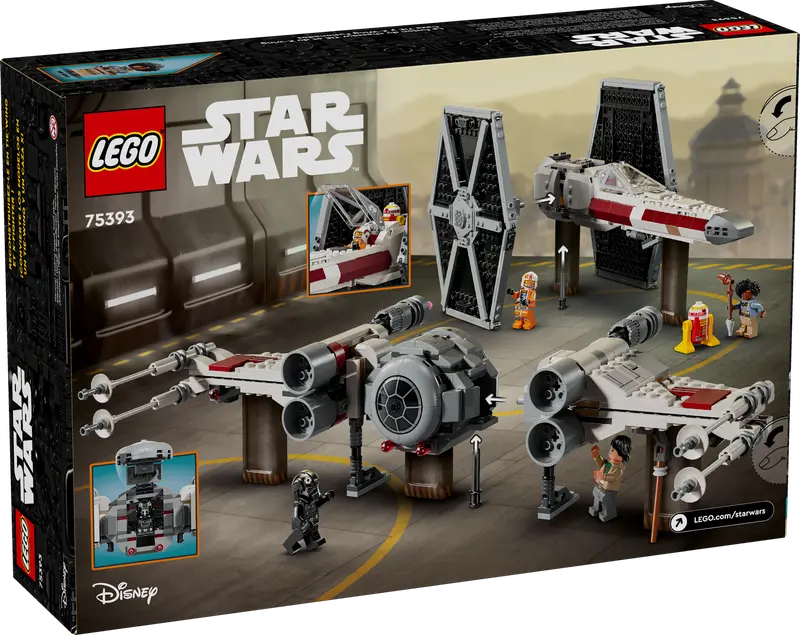 75393 TIE Fighter & X-Wing Mash-up