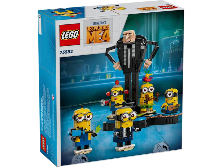 75582 Brick-Built Gru and Minions