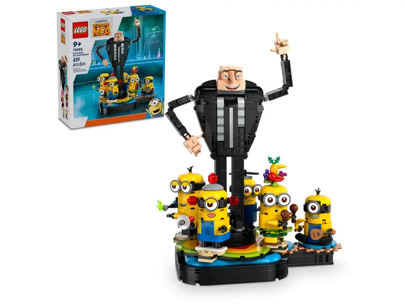 75582 Brick-Built Gru and Minions