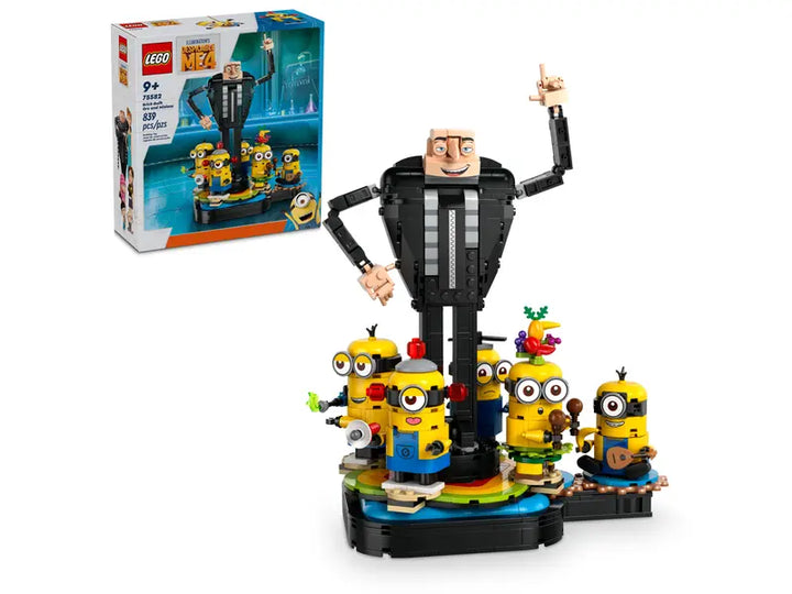 75582 Brick-Built Gru and Minions