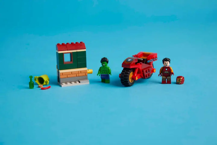 76287 Iron Man with Bike and The Hulk