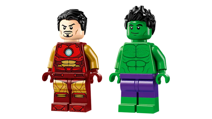 76287 Iron Man with Bike and The Hulk