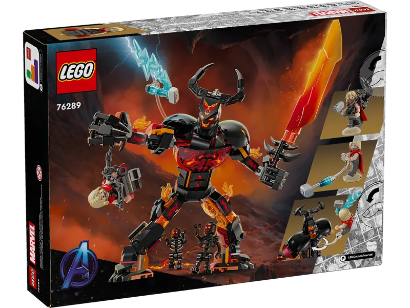 76289 Thor vs. Surtur Construction Figure