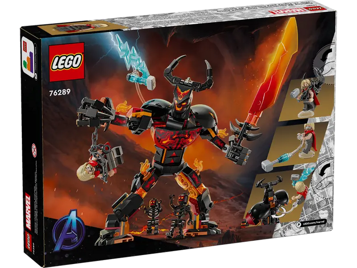 76289 Thor vs. Surtur Construction Figure