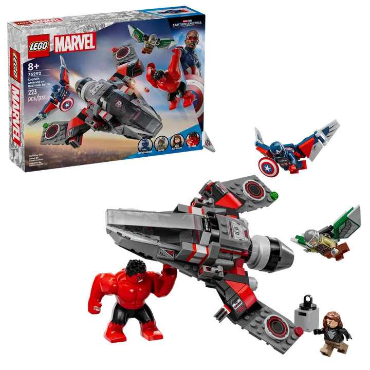 76292 Captain America vs. Red Hulk Battle