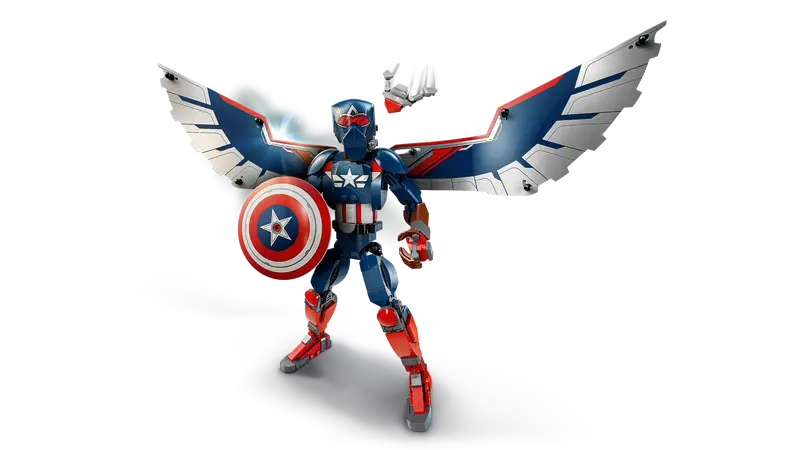 76296 New Captain America Construction Figure