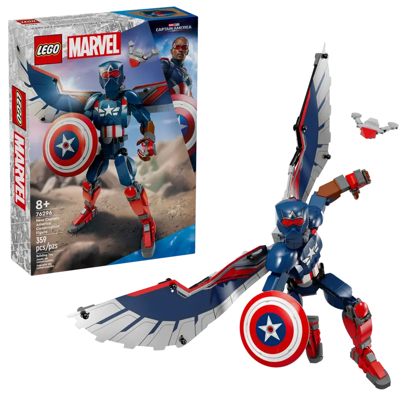 76296 New Captain America Construction Figure