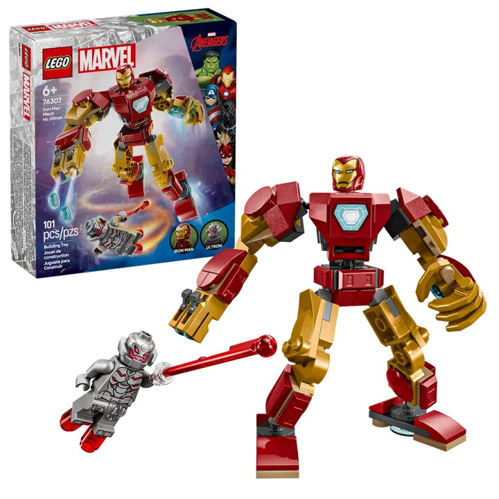 76307 Iron Man Mech vs. Ultron