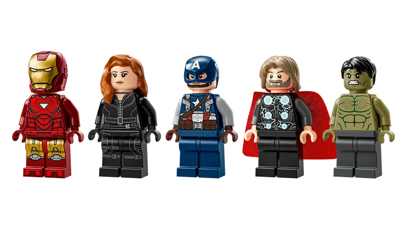 76313 MARVEL Logo & Minifigures