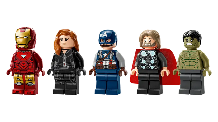 76313 MARVEL Logo & Minifigures