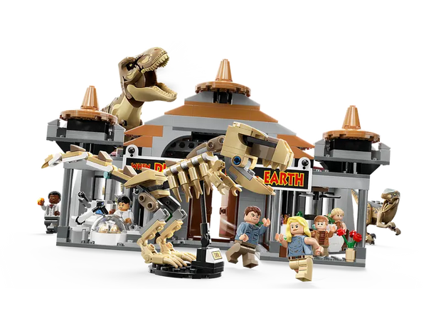 LEGO Jurassic Park Velociraptor Escape 76957 Learn to Build Dinosaur Toy  for boys and girls, Gift for Kids Aged 4 and Up Featuring a Buildable